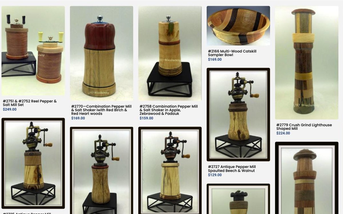 GTO Woodturning, Woodturning