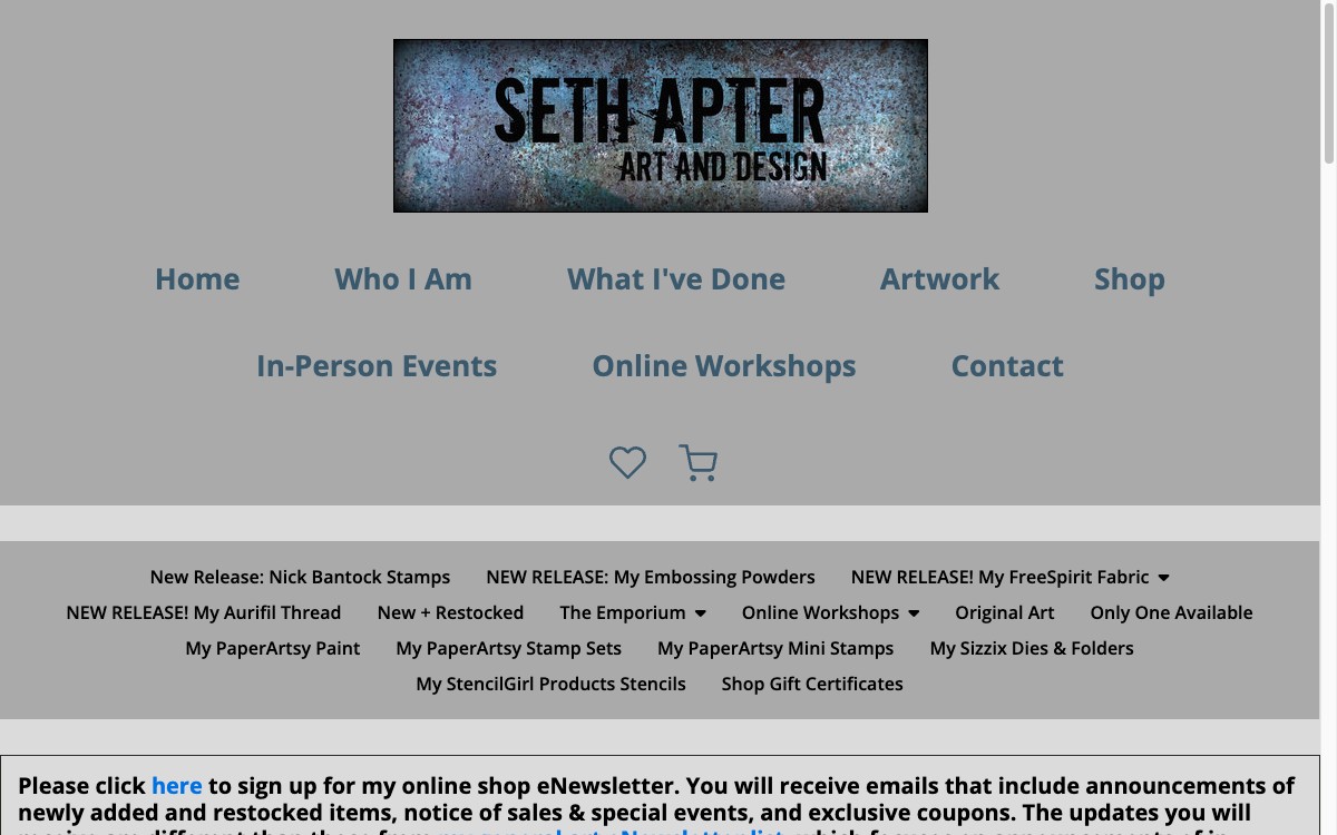 Seth Apter, Mixed media art