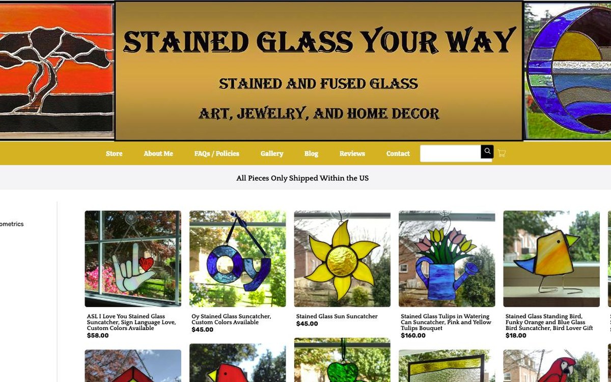 Stained Glass Your Way, Stained glass